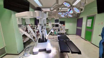 Sala chirurgia robotica